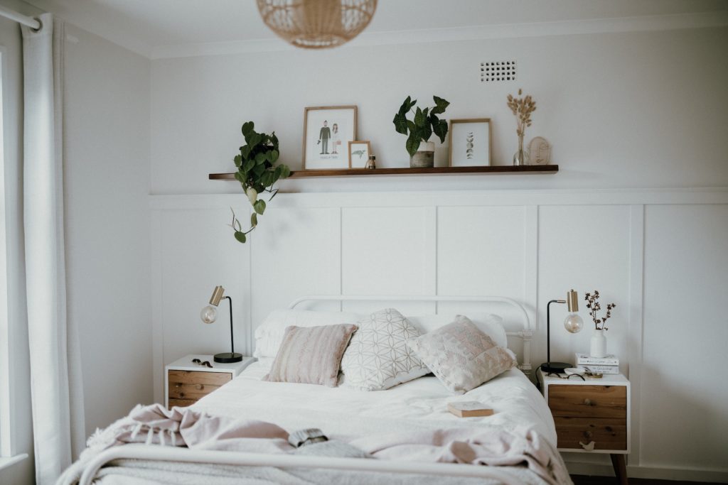 Pillows on the Bed